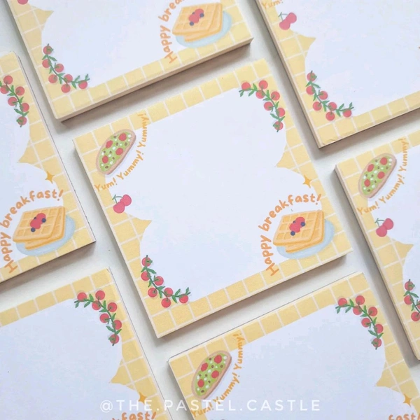 Breakfast Memopads