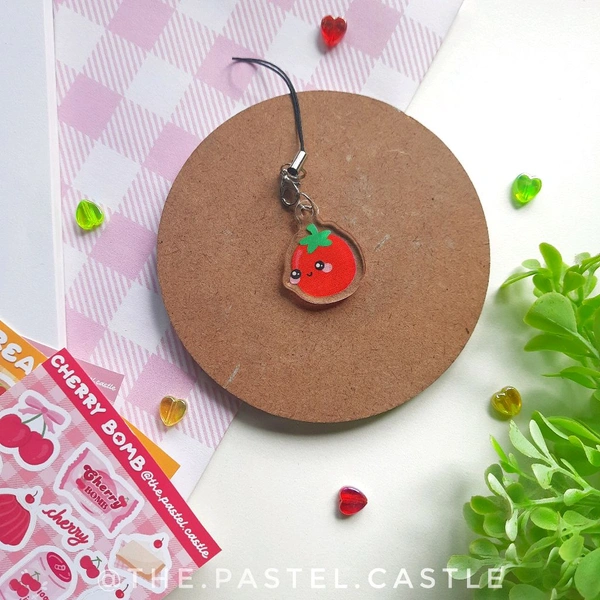 Tomato Acrylic Charm
