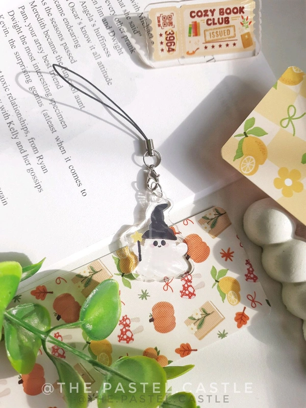 Ghostie Acrylic Keychain