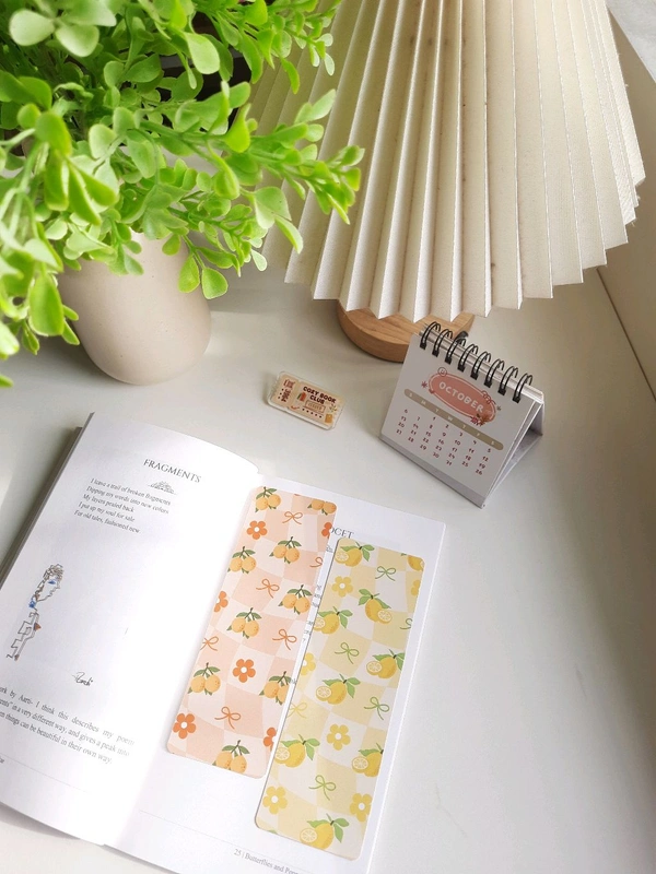 Orange & Lemon Bookmarks (A- Grade)