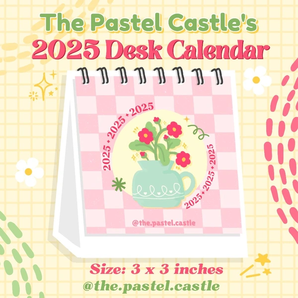 Preorder - 2025 Desk Calendar