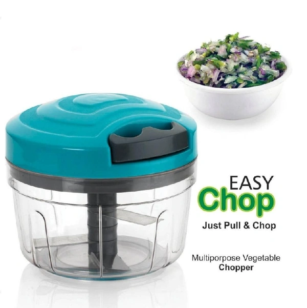 Manual Food Chopper, Compact & Powerful Hand Held Vegetable Chopper/Blender