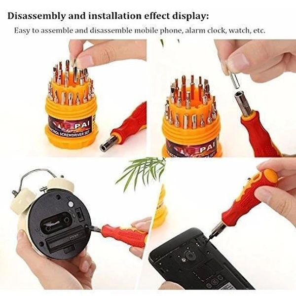 MAGNETIC 31 IN 1 REPAIRING SCREW DRIVER TOOL SET KIT