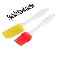 SPATULA AND PASTRY BRUSH FOR CAKE DECORATION