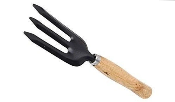 0542 GARDENING TOOLS - HAND CULTIVATOR, BIG TROWEL, GARDEN FORK (SET OF 3 ) 