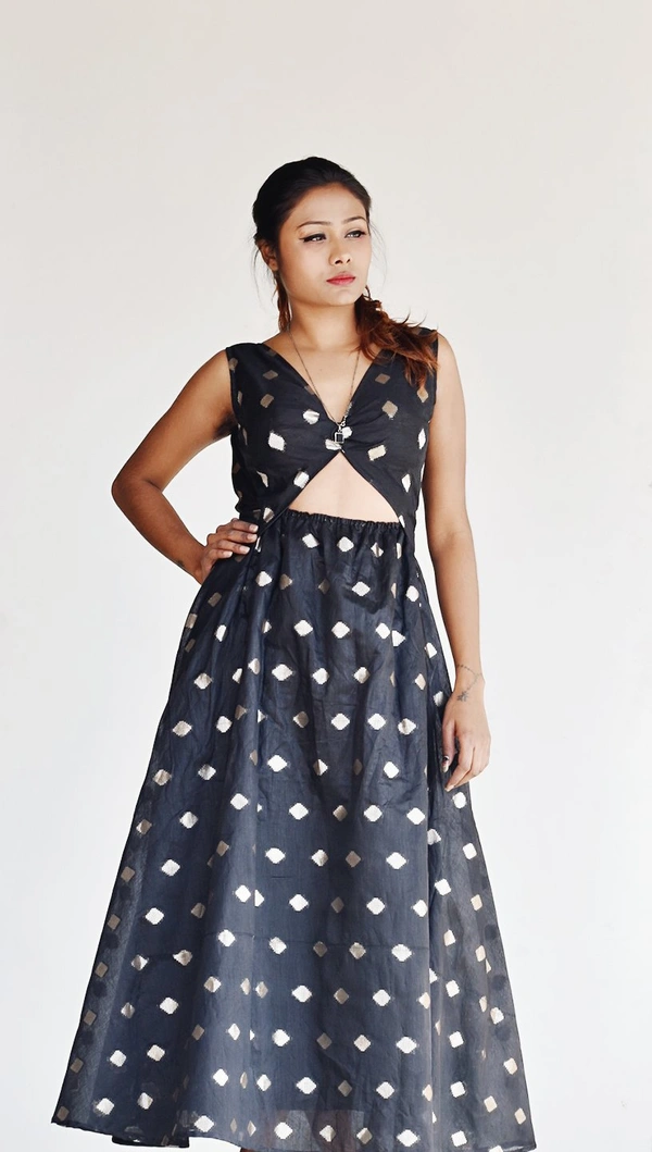 Bakteria  Cocktail Maxi Dress - Black, S