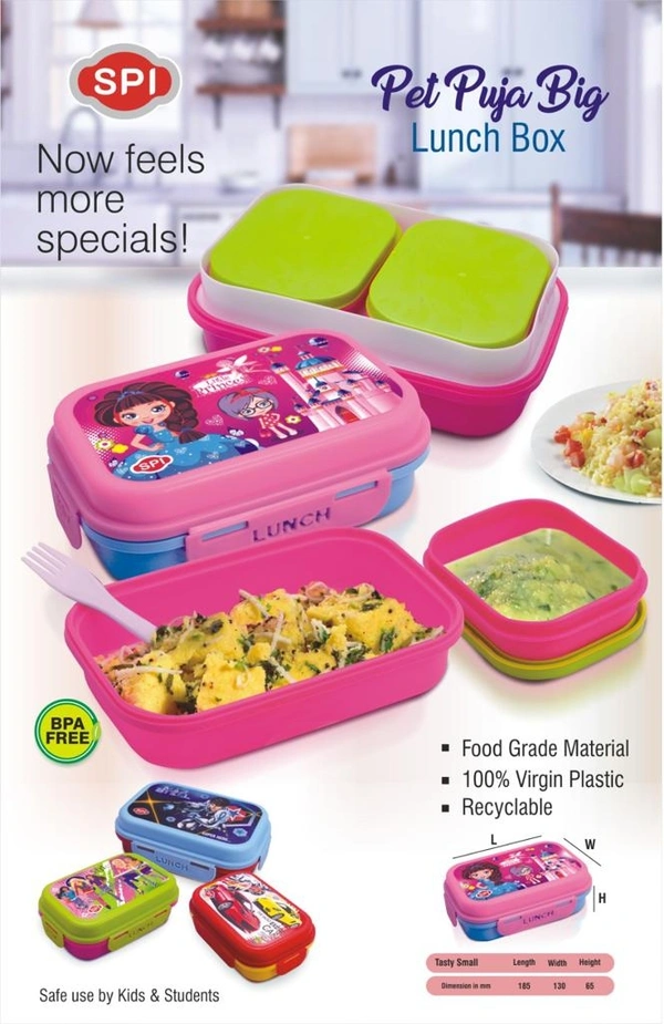Lunch Box Pet Pooja Big 