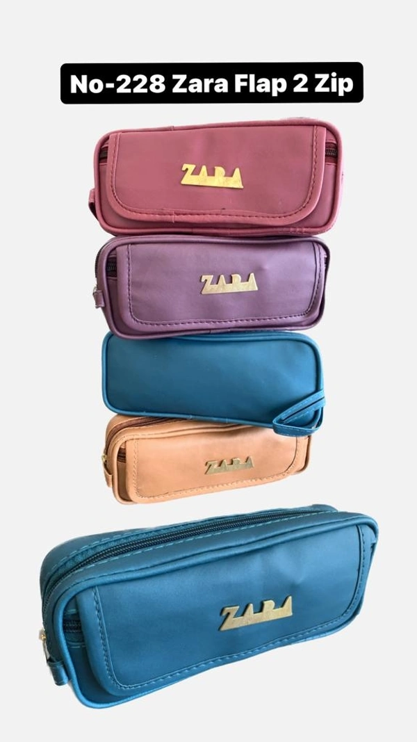 228 Zara Flap 2 Zip 