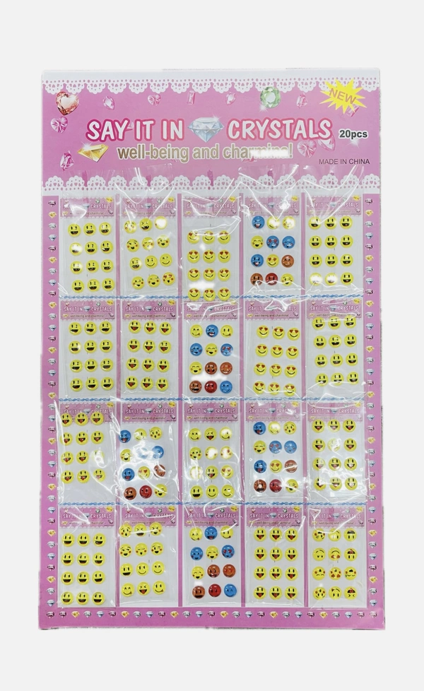 Stone Chart Smiley Mix (20pc)