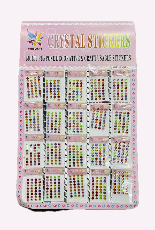 Stone Chart Bindi Multi (20pc)