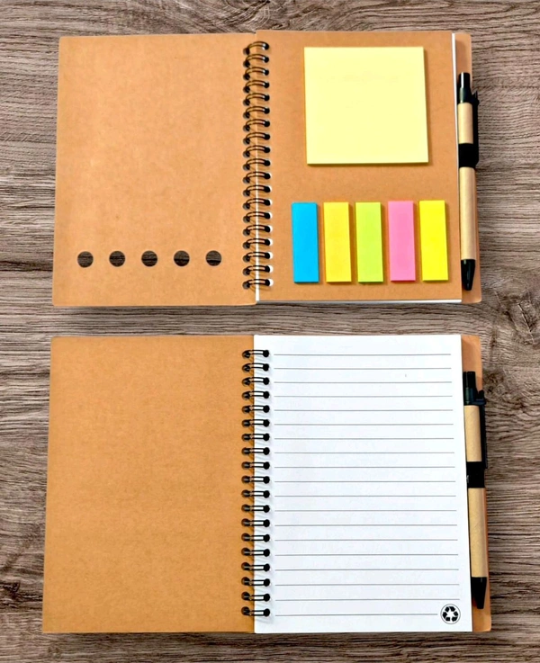 Sticky Memo Pad 5x7 Inch (W/Pen)
