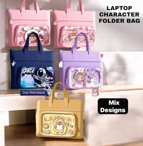 Tote Bag Character Laptop Bag 