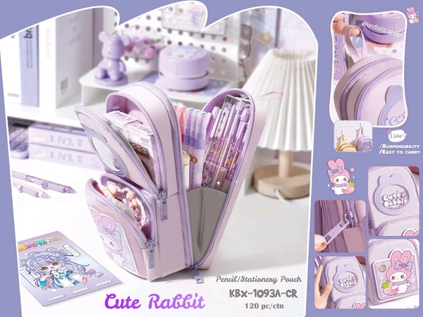 Pouch KBX-1093A Cute Rabbit