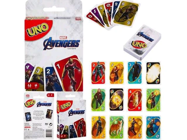 Uno Avengers Playing Card