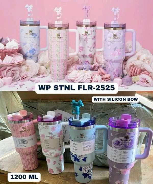 Stanley Tumbler With Silicon Bow 1200ml FLR-2525