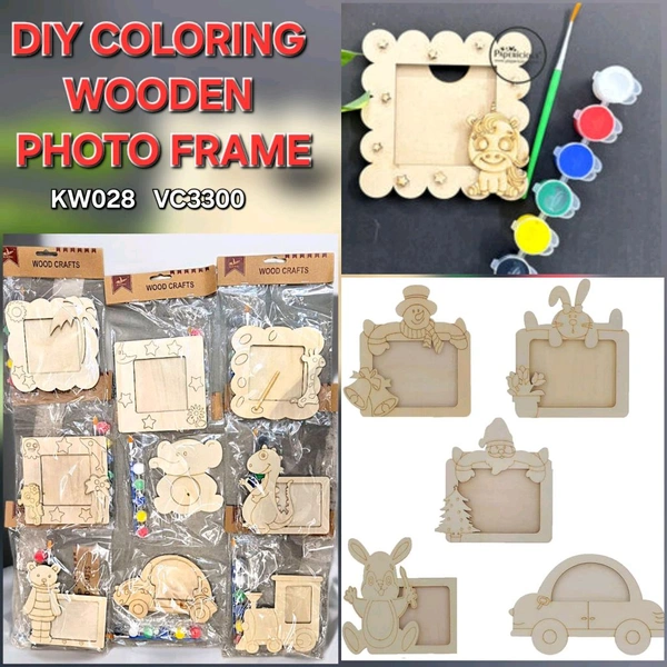 DIY Wooden Photo Frame