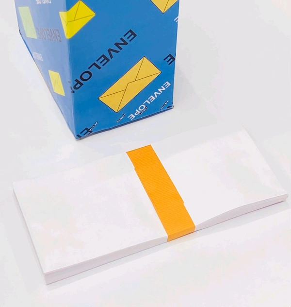 White Envelope Size:-9.5x4.5 (50pc Pack)