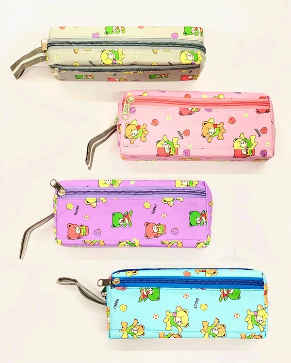 Pouch 2 Zip Square