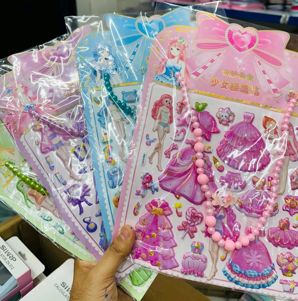 DIY Sticker & Braclet Set