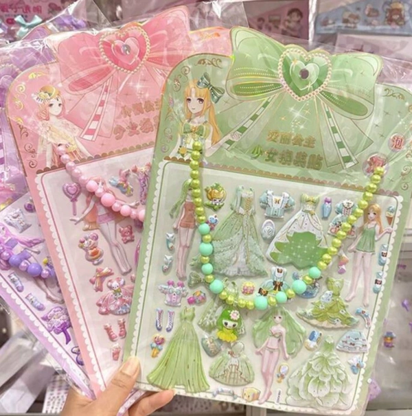 DIY Sticker & Braclet Set