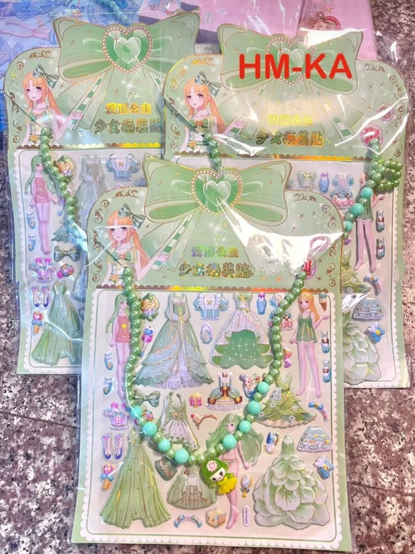 DIY Sticker & Braclet Set