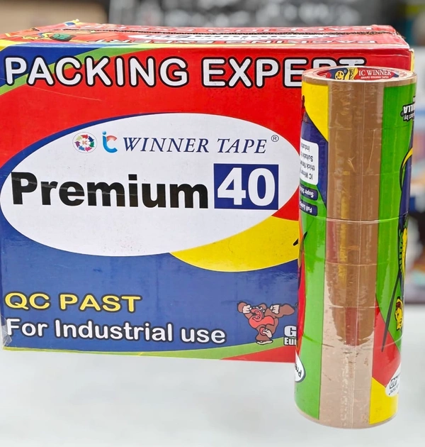 Cellotape IC 60 mtr 40 mic 1.5" Brown (8 Pc Bamboo)