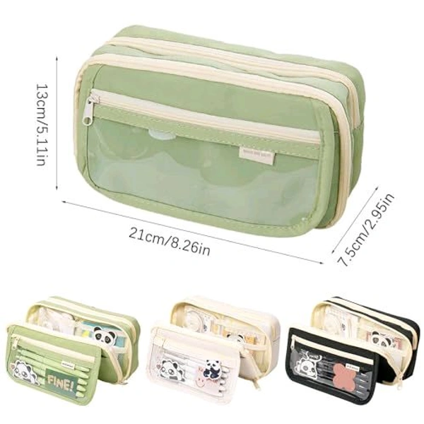KS-PC-101 Pencil Pouch 3 Pocket