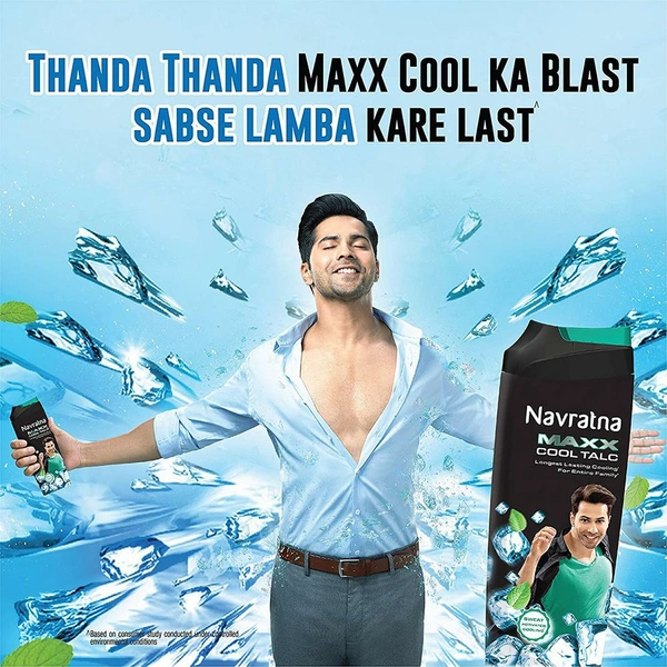 Navratan Maax Cool Talc  - 200 GM