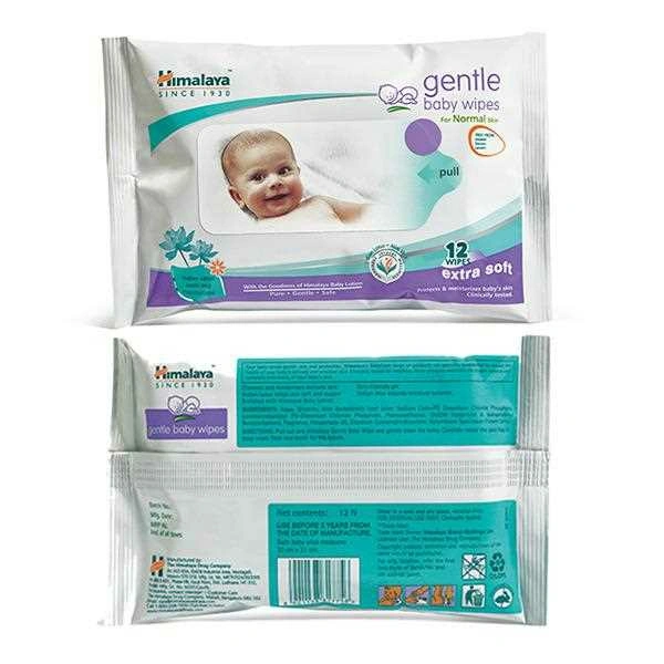 Himalaya baby Wipes  - 12 s