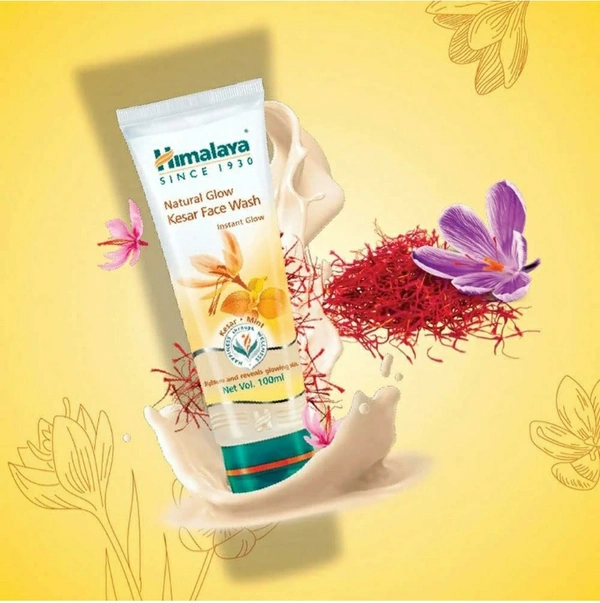 Himalaya Kesar face Wash  - 50 ML