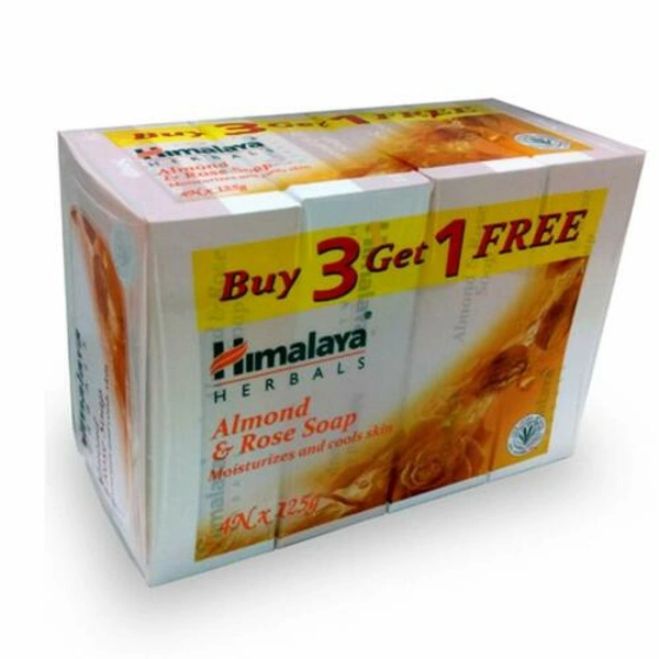 Himalaya Almond Soap 75g×3+1Free 
