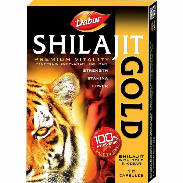 Dabur Shilajit gold  - 10 Cupsulx3 PCS