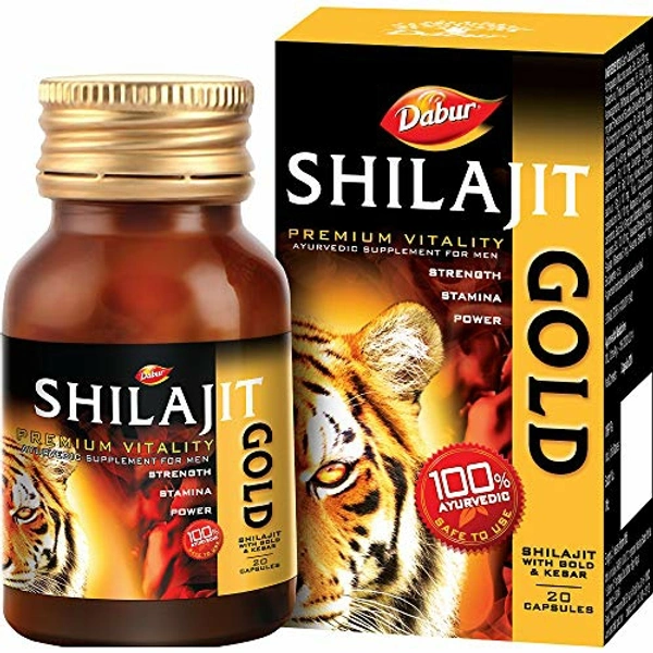 Dabur Shilajit gold  - 10 Cupsulx3 PCS