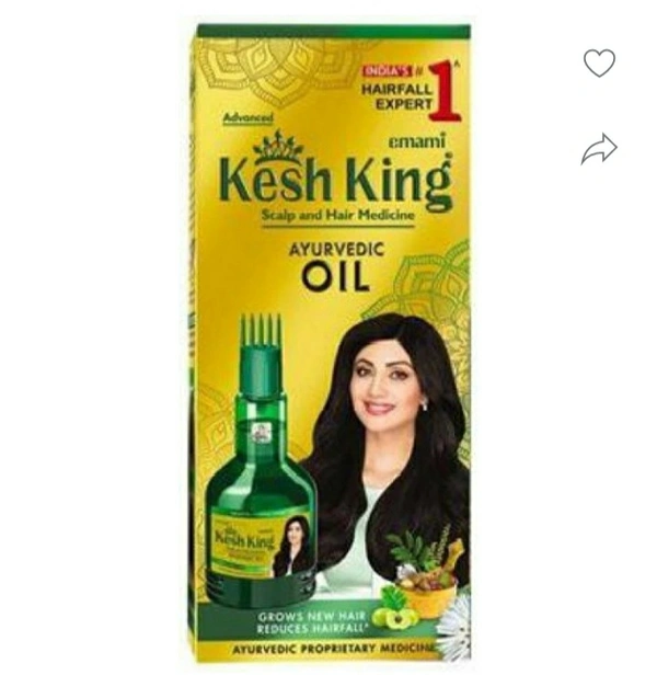 Emami  Kesh King Oil  - 200 MLx4 Pcs