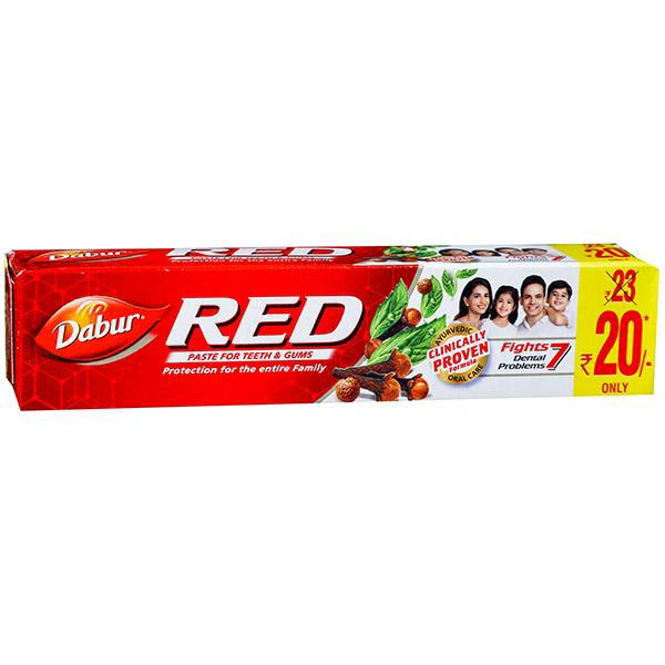 Dabur Red Paste 50 Gm(20 MRP) 144+24 PCS FREE - 40 Gmx12