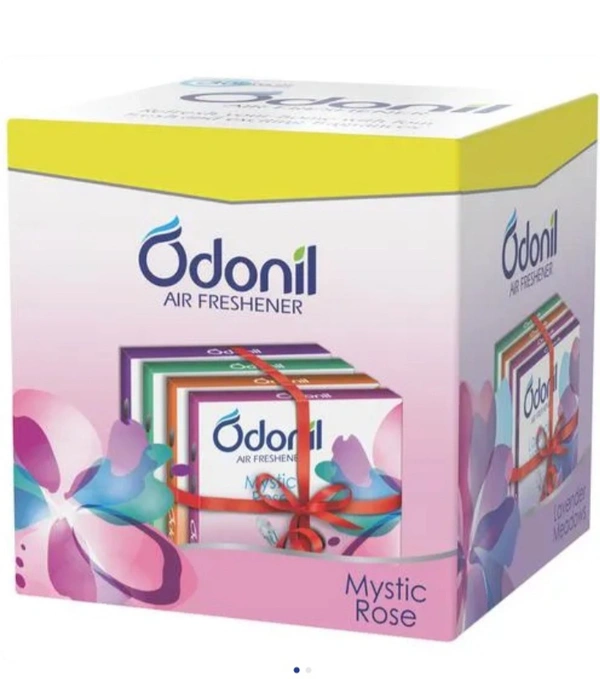 DABUR ODONIL Bathroom Air Freshener 4Ux48 Gm - 192MRPX6 PCS