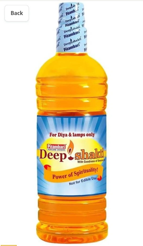 Pitambari Deepsakti Oil 1 Ltr - 1 Ltrx20 Pcs