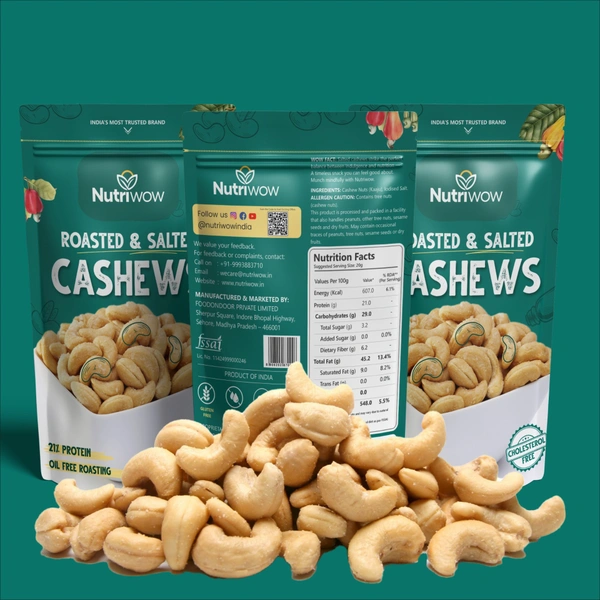 Nutriwow Classic Salted Cashew - 200g
