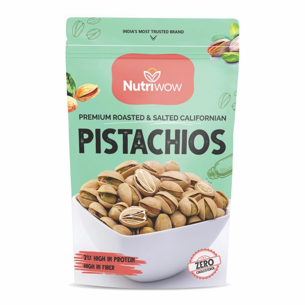 Nutriwow Salted Pistachios - 200g
