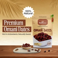 Nutriwow Premium Omani Dates | Khajur | 800g (400g Pack of 2) - 800g