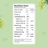 Nutriwow Premium Omani Dates, Khajur 400g and Premium Green Raisins, Kishmish 500g - 900g