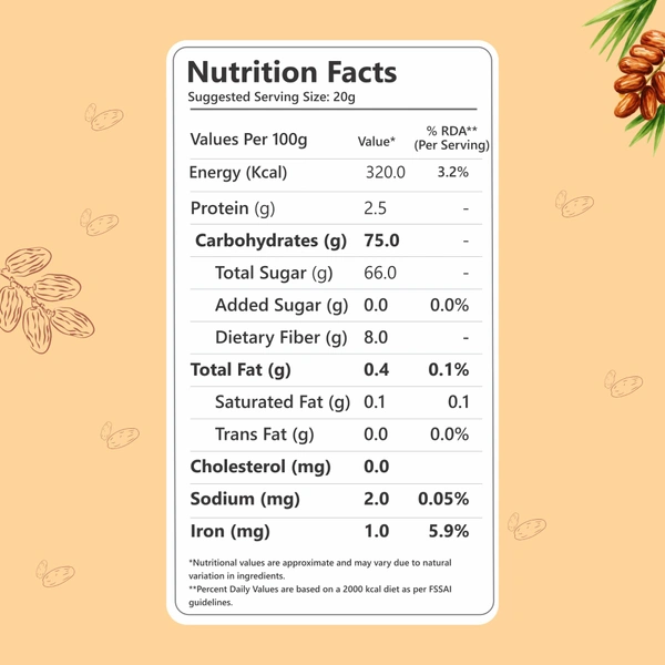 Nutriwow Omani Dates - 400g