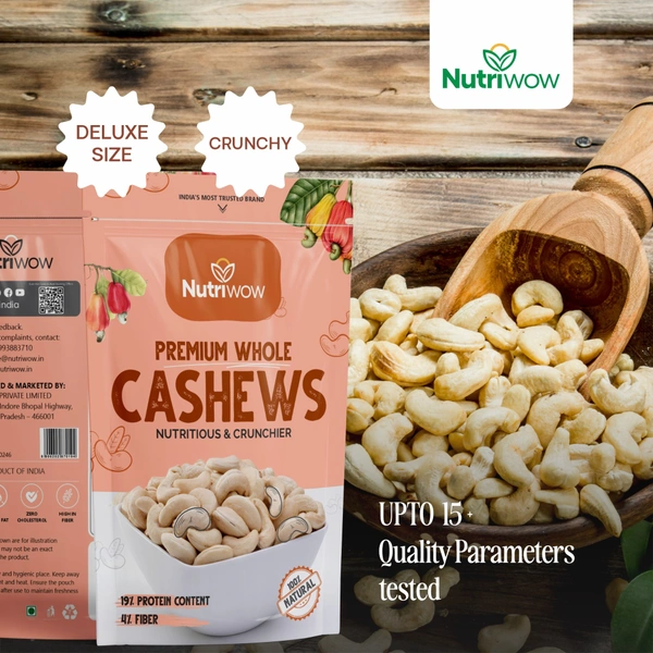 Nutriwow Premium Cashews - 200g