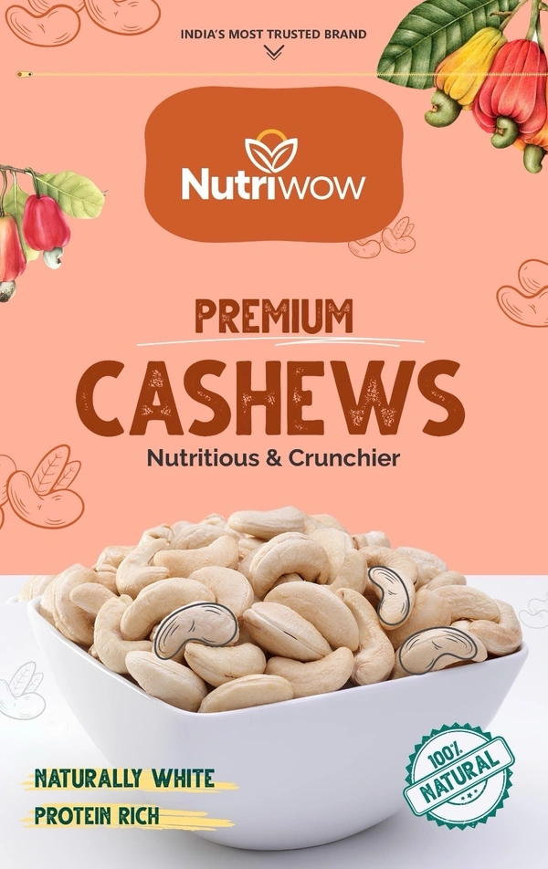 Nutriwow Premium Cashews - 200g