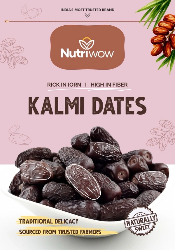 Nutriwow Kalmi Dates - 500g