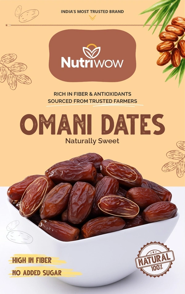 Nutriwow Omani Dates - 500g