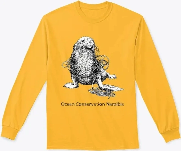 Long Sleeve T-Shirts For Men  - Gold, S