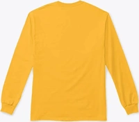 Long Sleeve T-Shirts For Men  - Gold, S