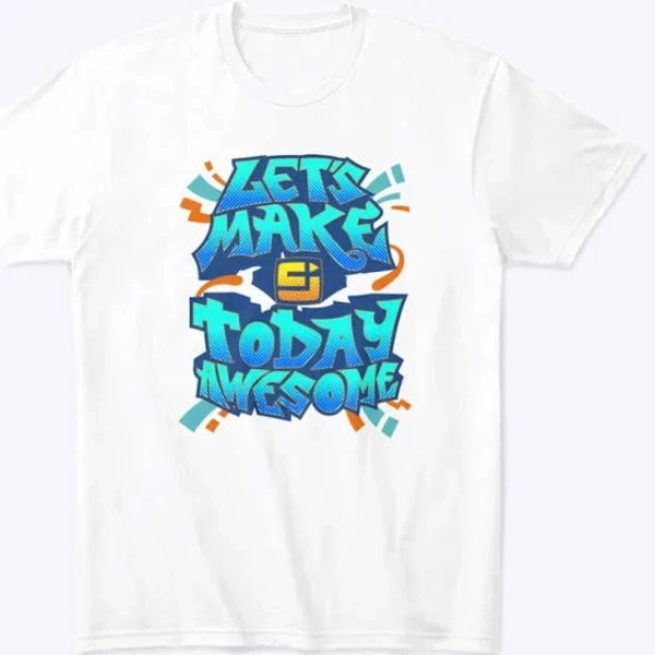 Awesome Tshirt For Men - White, L