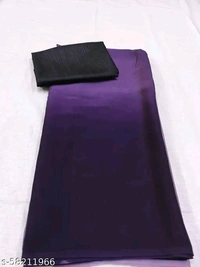 Ombre-Dyed Saree with Embellished Blouse Piece